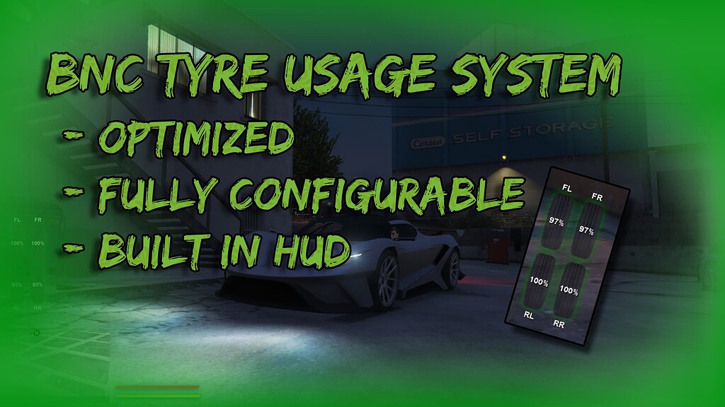 [UPDATED] Tire Usage System [15 EUR] - FiveM Releases - Cfx Forum