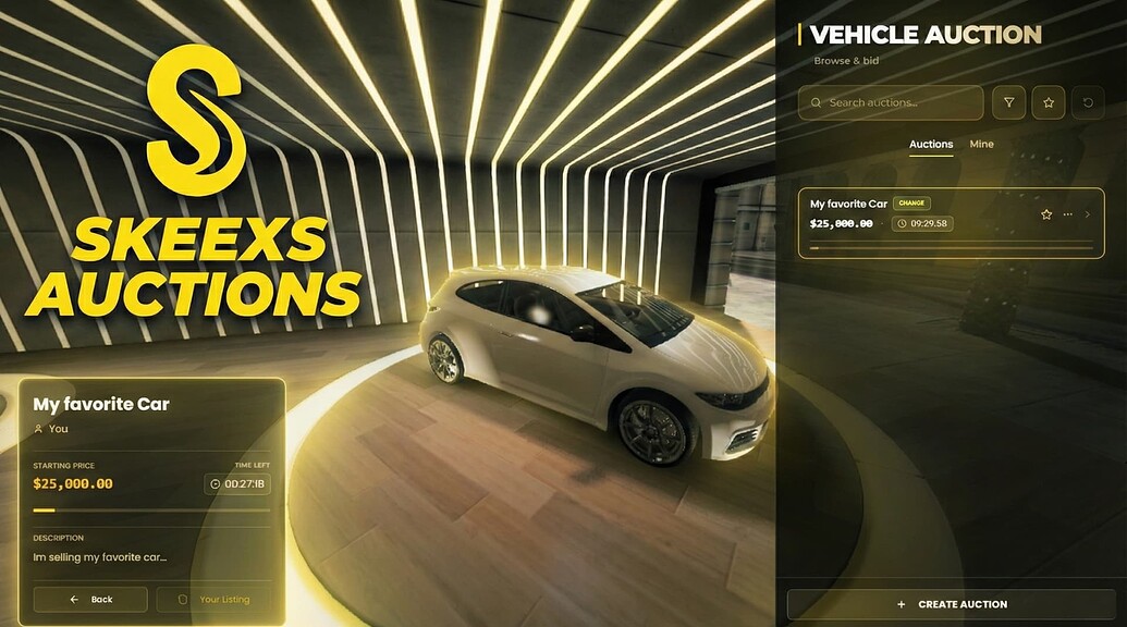[PAID][ESX/QBCORE/QBOX] Advanced Vehicle Auctions - FiveM Releases ...