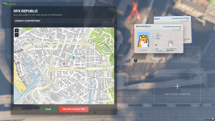 FWS Multi Character | Modern Map-Based Character Creation & Selection [QB,QBOX,OX] thumbnail 3