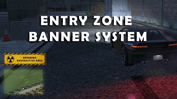 [ESX/QB] Entry Zone Banner System — Customizable Banners & Sounds