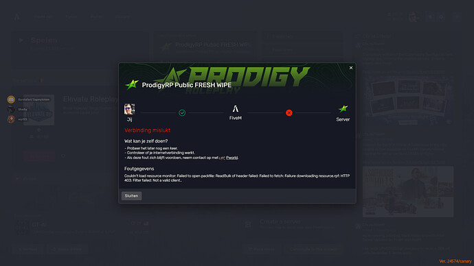 i have connection problems - FiveM Client Support - Cfx.re Community