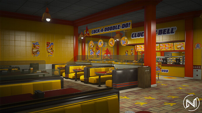 [MLO] [PAID] Cluckin'bell - Vinewood thumbnail 5