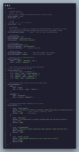 config