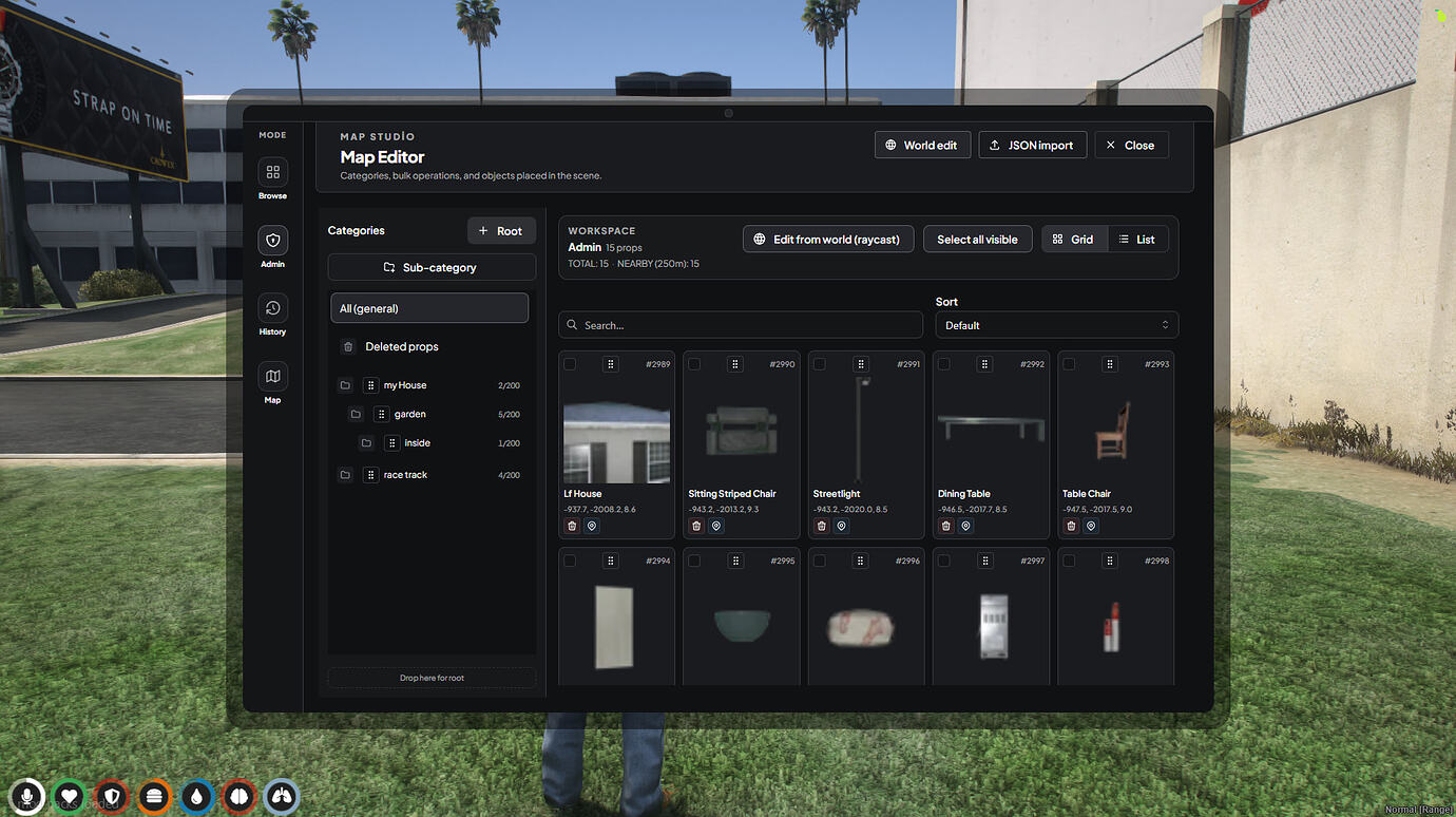 In Game Map Editor V2 | Create Maps Directly In-Game - FiveM Releases ...