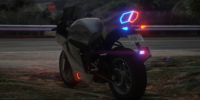 Nagasaki Shinobi police bike