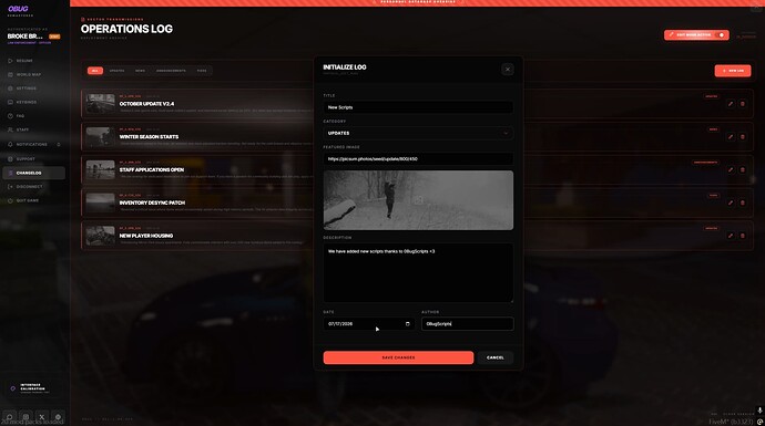 Admin View