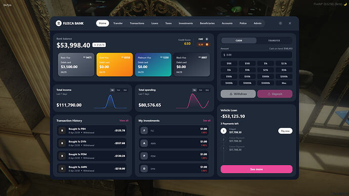 ADVANCED BANKING SCRIPT FIVEM | AK47 BANKING | [ESX] [QB] [QBX]