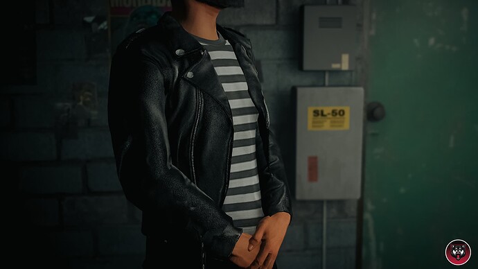 [PAID] [CLOTHING] Male and Female Biker Leather Jacket thumbnail 3