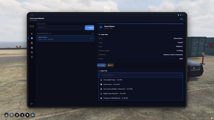 bnTruck: Cargo, Invoices, Inspections, Hidden Compartments & K-9 Searches 2