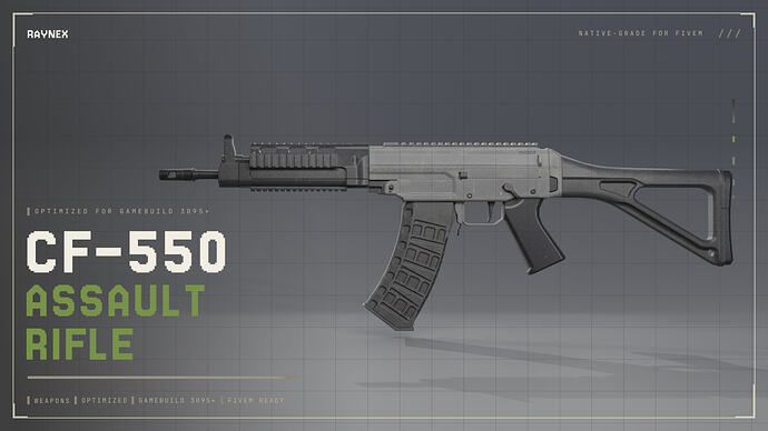 cover CF550 (CF-550 Assault Rifle)