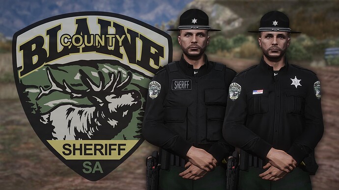 [PAID] [EUP] Blaine County Sheriff’s Office Uniform Package V1 Thumbnail