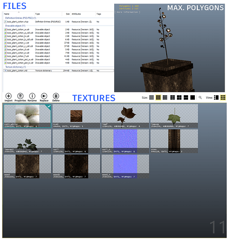 [PROPS] [PAID] Cotton plant thumbnail 4