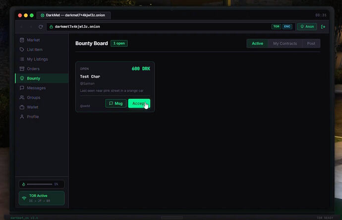 Goonsquad DarkMet | Advanced Dark Web System | Criminal Marketplace for RP Interactions | 4