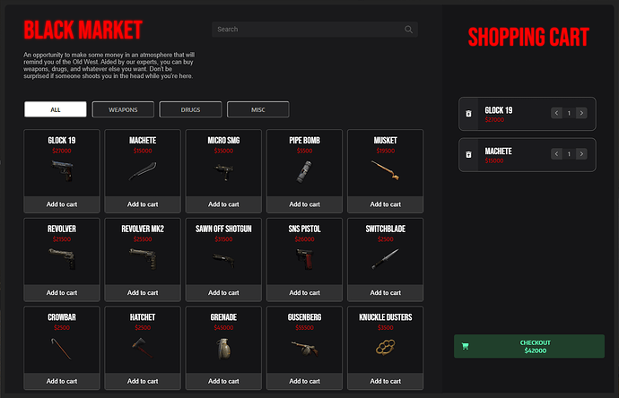 [PAID] [ESX/QB] Advanced Black Market Script thumbnail 2