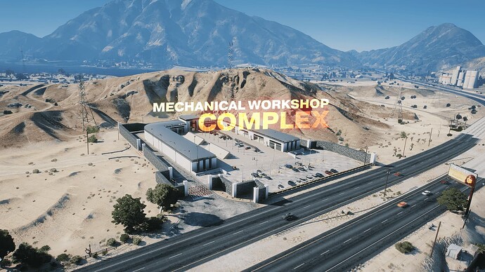 [PAID] [MLO] Mechanical workshop complex in Los Santos Fwy Close to Sandy Shores Thumbnail