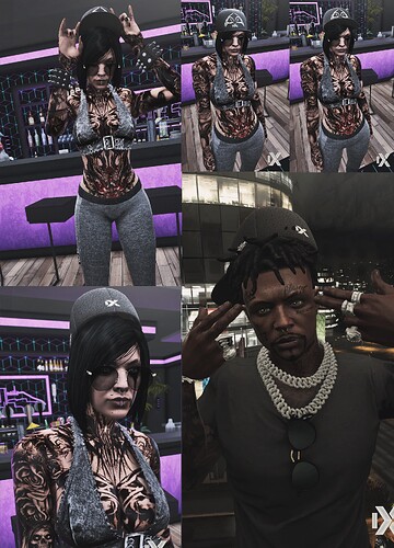 [PAID] Cap Pack (with physics) Fivem - Female & male MP thumbnail 3