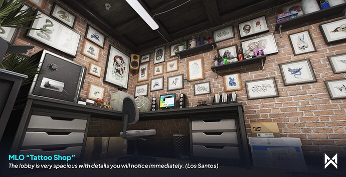 [MLO]Tattoo Shop thumbnail 12