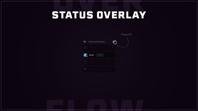 Overflow Radio - Status Overlay