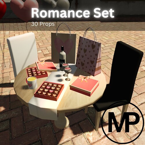 [NEW] ROMANCE PROPS | 30 Props thumbnail 3