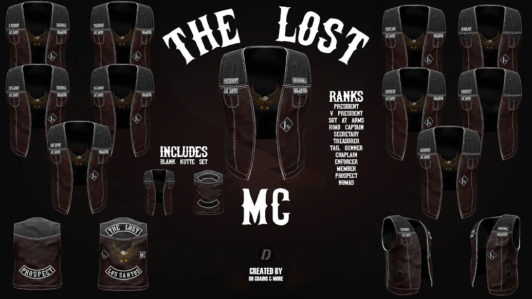 [Paid] Lore Friendly Lost MC Kutte Package - FiveM Releases - Cfx Forum