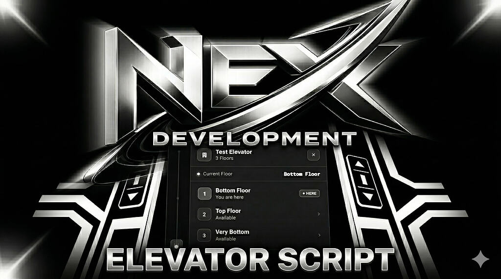 [免费][独立/QB/EX]NEX_ELEVATORS |高级电梯管理-FiveM插件网