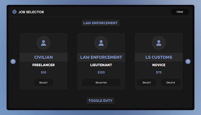 Multi Job Selection System | New Update thumbnail 2