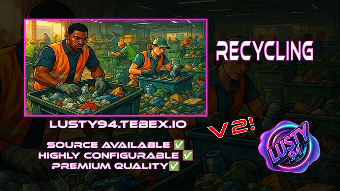 [PAID] [QB] Recycling | Modular Recycling Centers | Bin Searching | Collection Missions Thumbnail