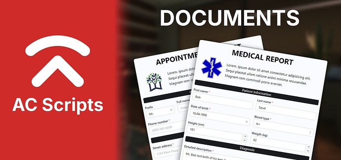 AC Documents – create custom documents in-game Thumbnail