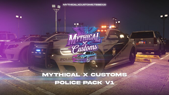 15 NEW Police Cars [POLICE PACK V1] - Callsigns, 3 Liveries, 3 Lightbars, AND MORE Thumbnail