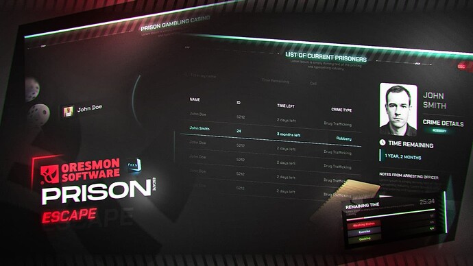 [PAID] Fivem Prison Break System Advanced UI (Jobs , Minigames , Break , Npc dialog) Thumbnail