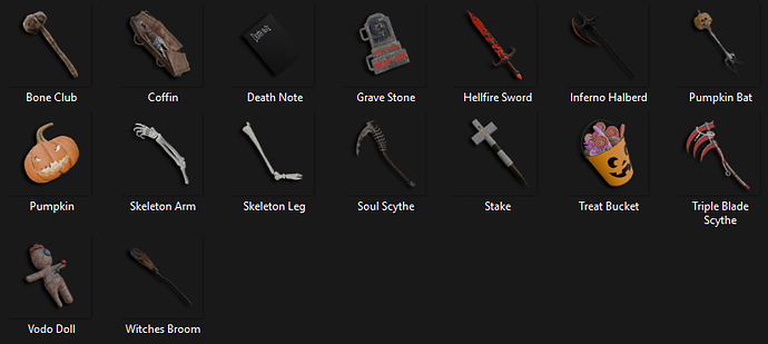 [PAID] Halloween Weapon Pack thumbnail 2