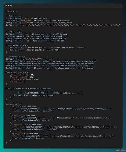 Advanced Evidence System | Blood, Bullet & GSR thumbnail 7