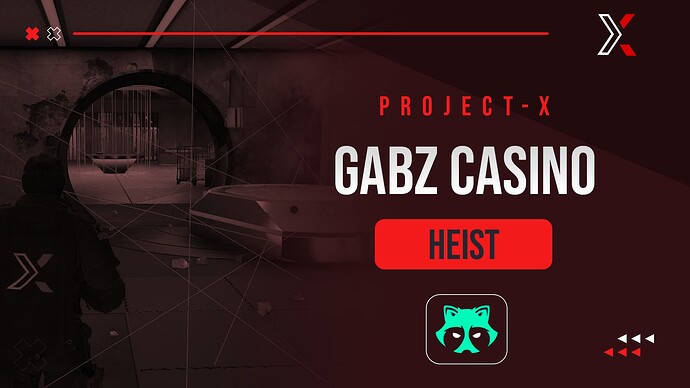 Project X Gabz Casino Heist Robbery - QB | QBOX | ESX | Custom Thumbnail