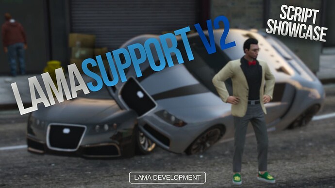 [PAID] [ESX] Support Script V2 | Lama Development Thumbnail