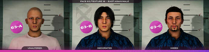 63-18. East Asian Male