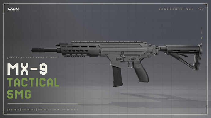 cover Mx9 (MX-9 Tactical SMG)