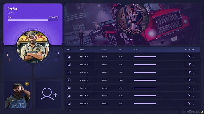 [ESX / QB / QBOX] Multiplayer Npc/Mechanic Tow Job Thumbnail