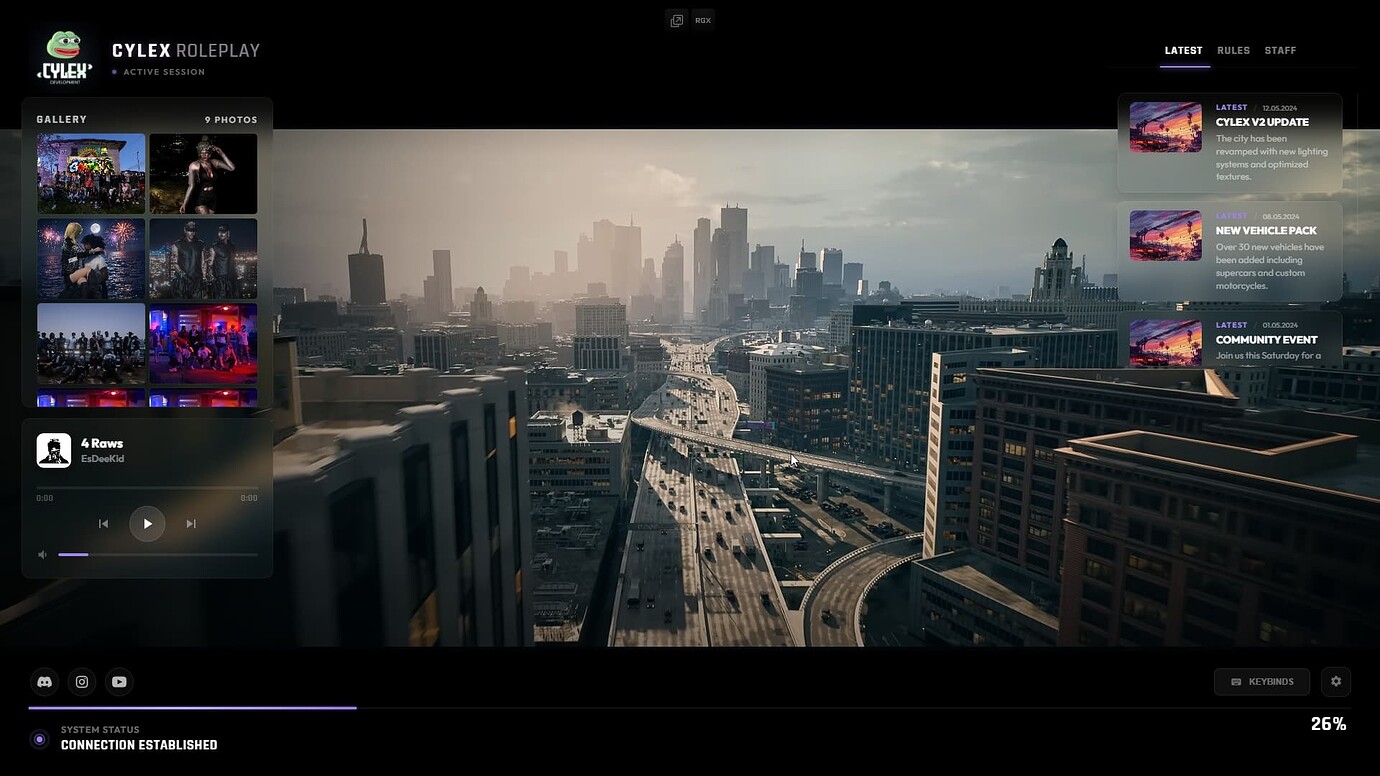 [PAID] Cylex Loading Screen | Modern UI - FiveM Releases - Cfx Forum