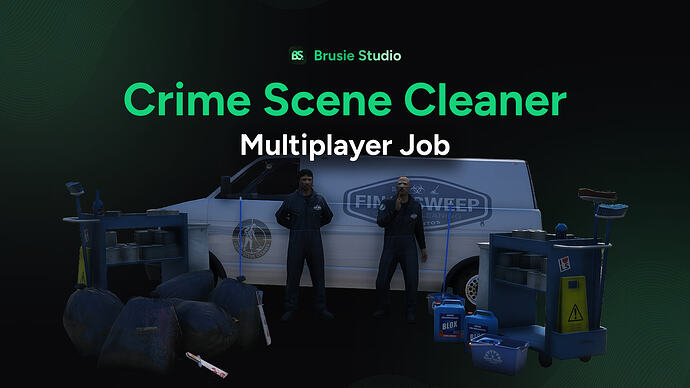 Crime Scene Cleaner Multiplayer Job