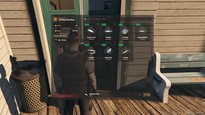 fivem pawnshop creator - fishing