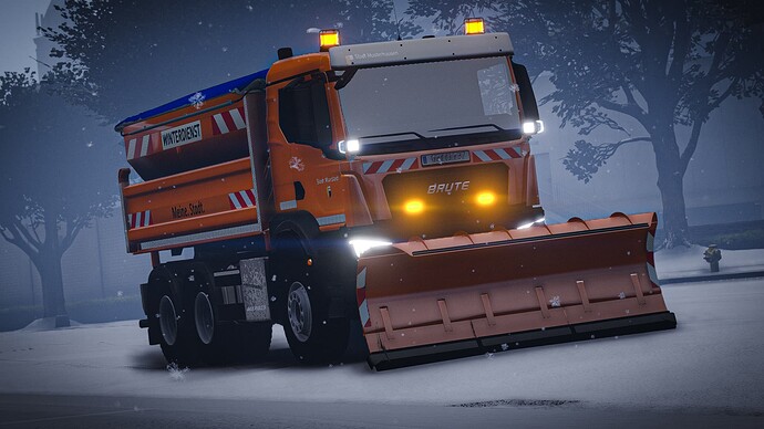 Brute x dot snow plow Thumbnail
