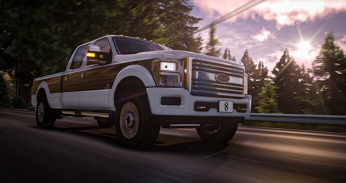 Sandking D155 Sunset Front