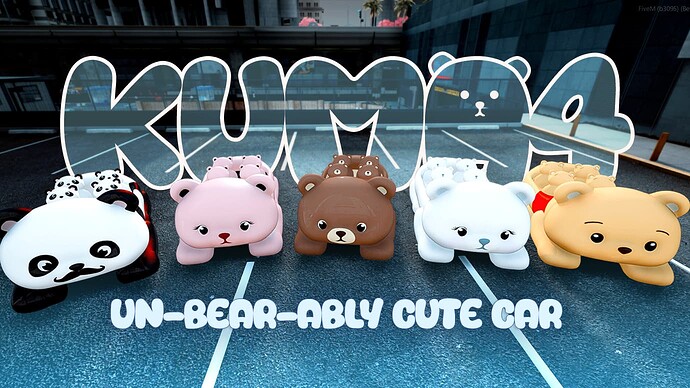 Cute Bear Car | Panda Car [PAID] Thumbnail