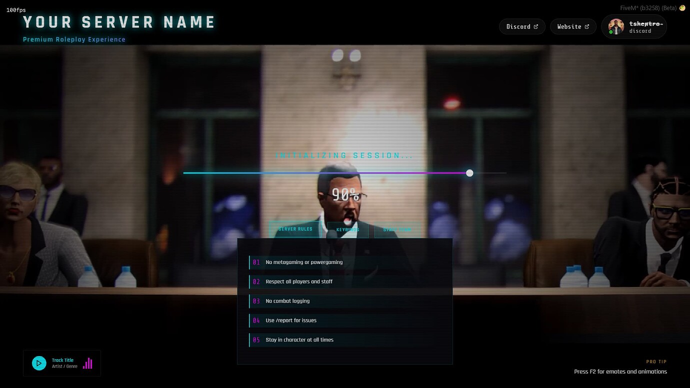 [free] Loading Screen - FiveM Releases - Cfx Forum