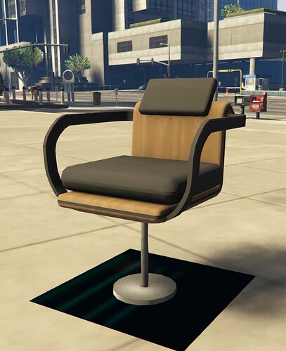 simple chair prop