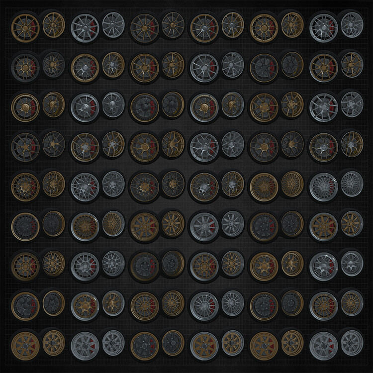 [PAID] Generic Wheel Pack – 106 Wheels, 424 Variations - FiveM Releases ...