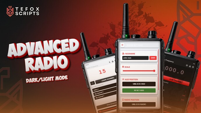 📡 Premium Radio Script | Dynamic Themes, Custom HUD & Favorites