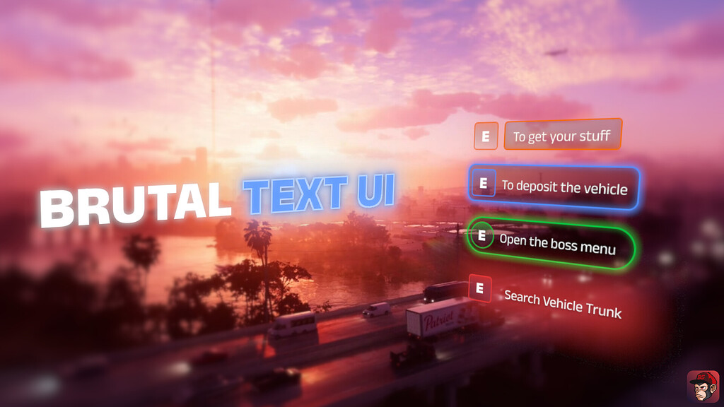 Text UI [STANDALONE] Brutal Scripts - FiveM Releases - Cfx.re Community