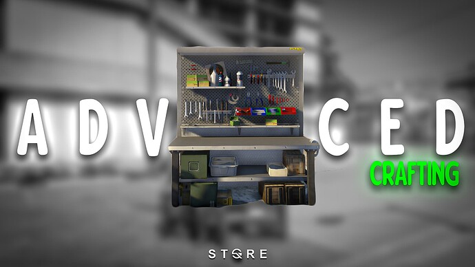 [QB Core] FIVEM ADVANCED CRAFTING SYSTEM REPUTATIONS SCRIPT thumbnail 2