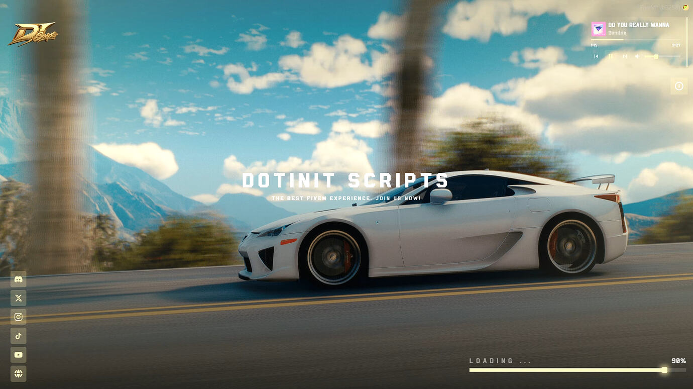 DOTINIT LOADING SCREEN | QBCORE | QBOX | ESX | STANDALONE - FiveM ...